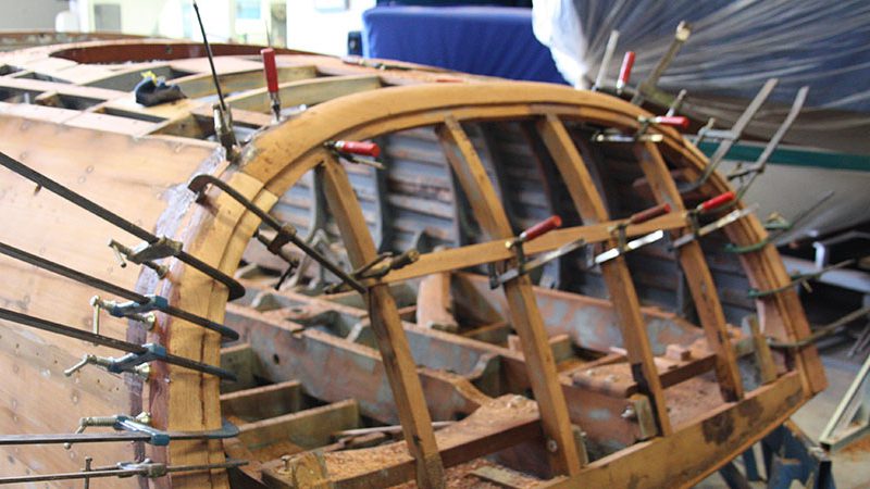 restauro scafi barche